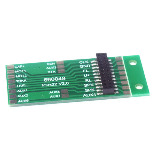 Adaptateur Plux22/NEM658 pour Décodeurs Mobiles Dcc, 860048