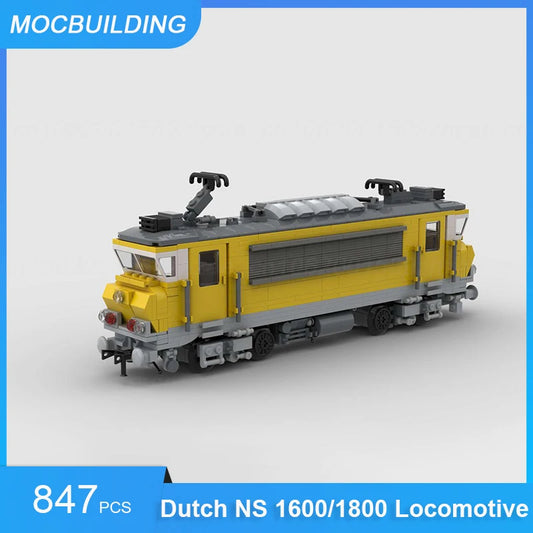 Locomotive BB néerlandais NS 1600/1800, Briques MOC