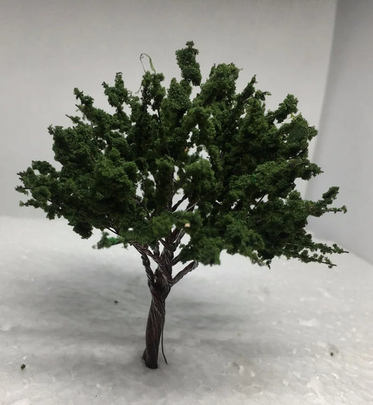 Modèle d'arbre vert, 3 pièces, 10cm