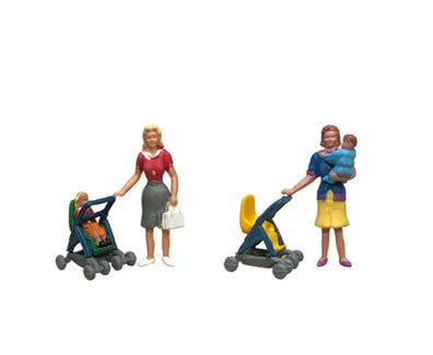 Figurines miniatures personnages, échelle HO