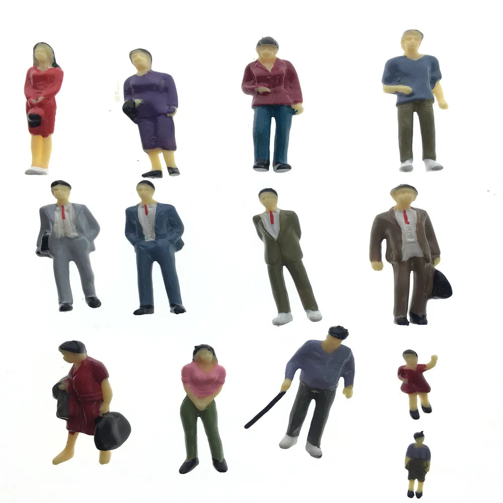 Figurines Miniatures de Passagers, 30 Pièces, Vente 1/42