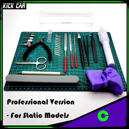 Kit d'outils de construction de modèles, tapis de coupe