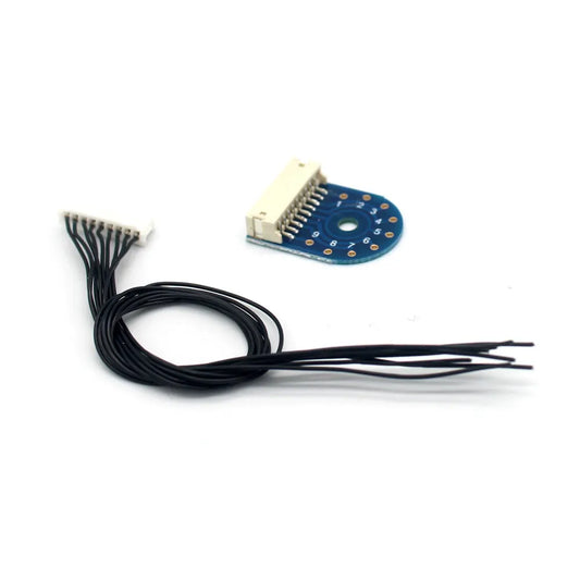 Kit de câblage DBX-9000 pour connecteur 9 fils Tender Spirit et assemblage pour une utilisation avec les décodeurs DCC de style universel
