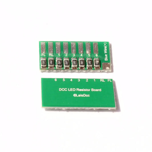 Panneau de Résistances LED 860027 DCC pour Train Miniature, Accessoire de Connexion avec les Décodeurs Dcc, Lot de 2 Pièces