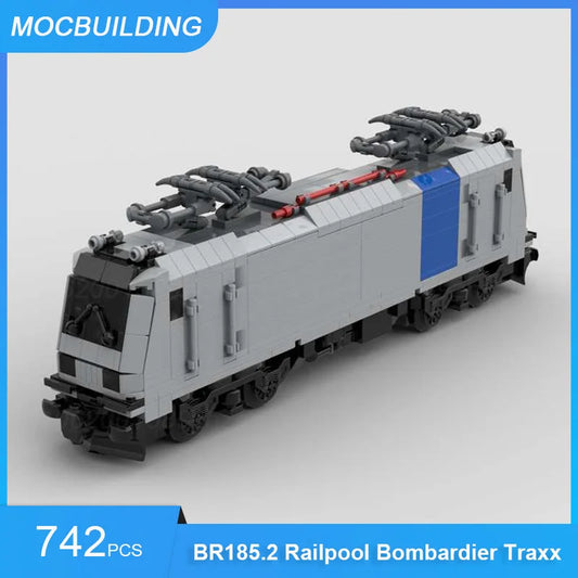 Locomotive type bombardier Railpool, briques à assembler MOC