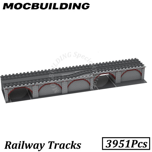 Viaduc de voies ferrées, briques MOC