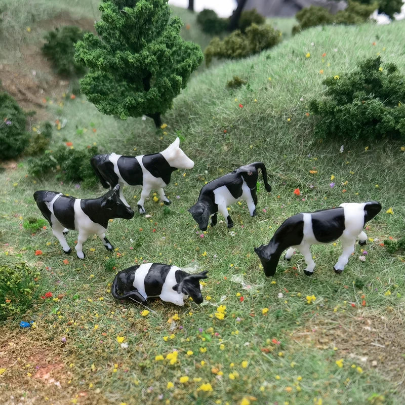 Figurines d'animaux de ferme, échelle HO