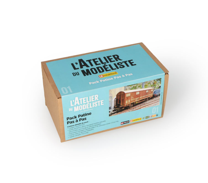 Kit de pátina paso a paso - 01