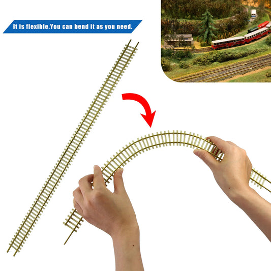 Rail Flexible de 46cm, échelle 1:87, 5 ou 10 Pièces