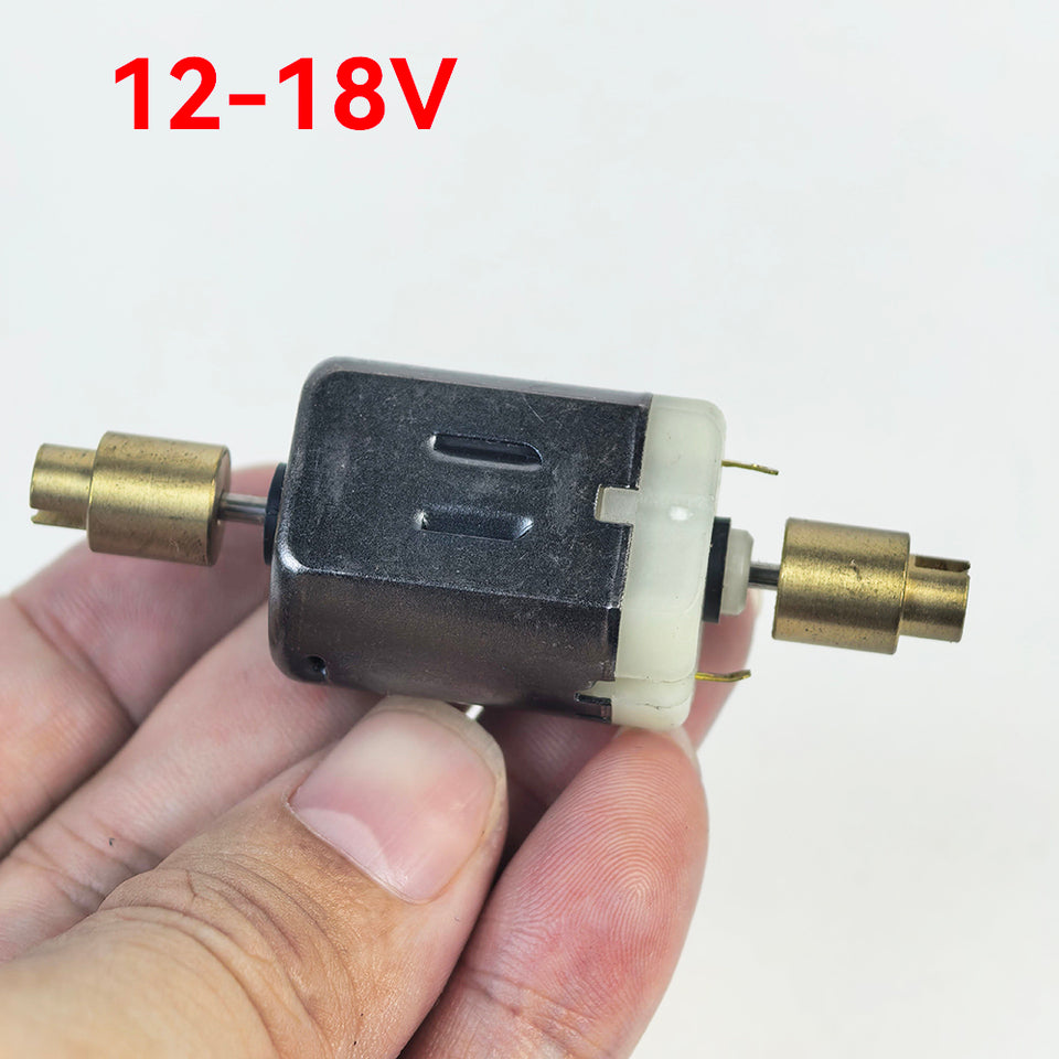 Motor magnético de doble eje de alta velocidad 280, CC 12 V-18 V, 14 000 RPM, para locomotoras de modelismo ferroviario