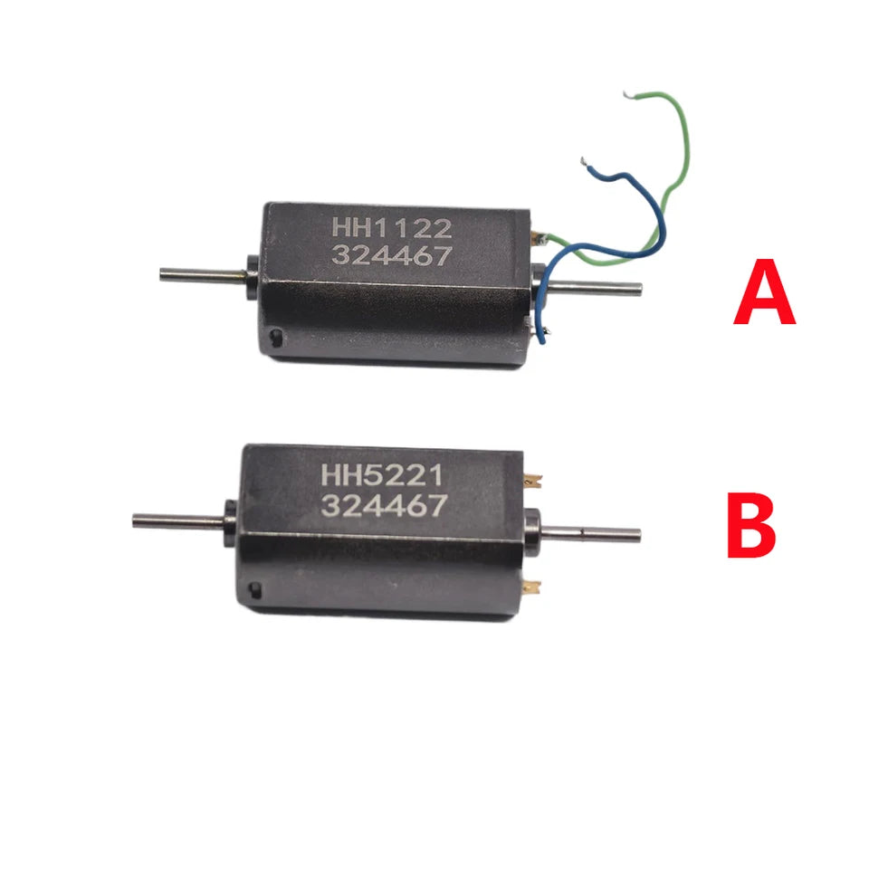 Motor de tren a escala HO 1/87, Micro FK-055, rotor de 5 polos, 12 V CC, 13700 RPM, motor de alta velocidad, eje doble de 1,5 mm, 324467, 1 pieza