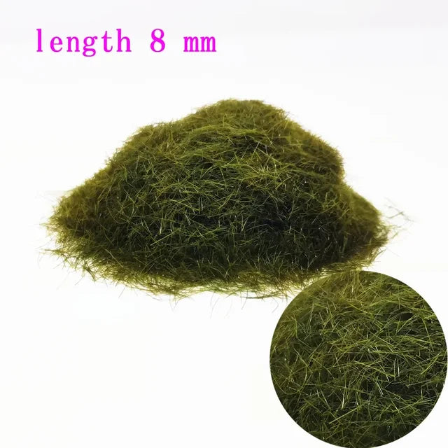 Bag of 30 g - 3 to 8mm - Static grass flocking foliage HO OO NZ 