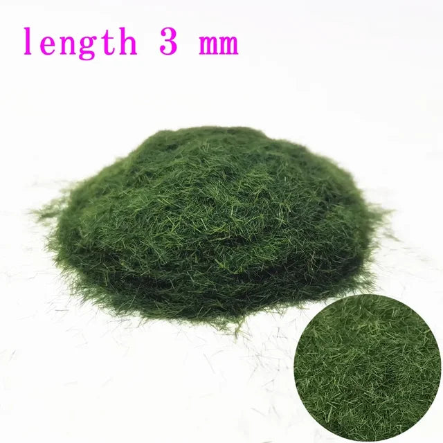 Bag of 30 g - 3 to 8mm - Static grass flocking foliage HO OO NZ 