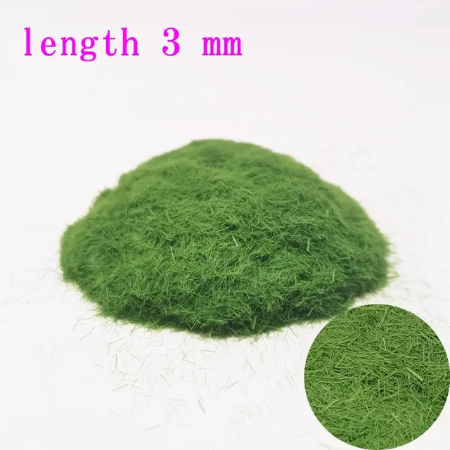 Bag of 30 g - 3 to 8mm - Static grass flocking foliage HO OO NZ 