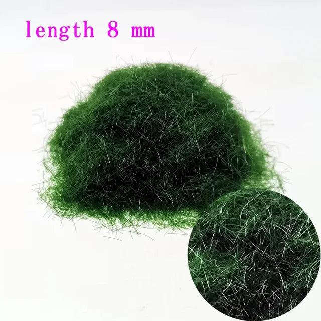 Bag of 30 g - 3 to 8mm - Static grass flocking foliage HO OO NZ 