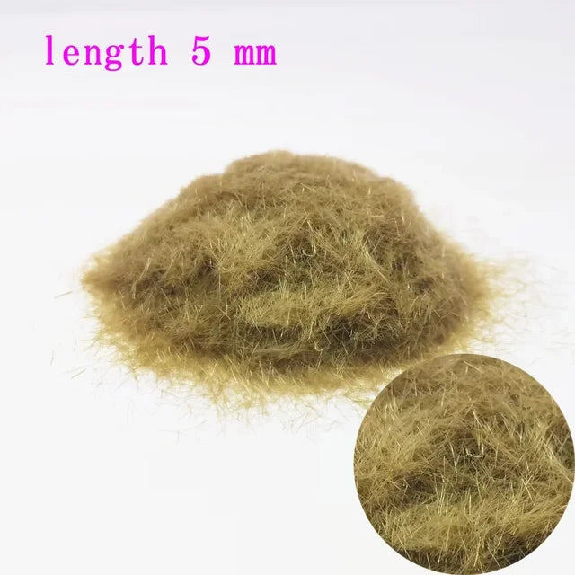 Bag of 30 g - 3 to 8mm - Static grass flocking foliage HO OO NZ 