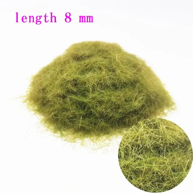 Bag of 30 g - 3 to 8mm - Static grass flocking foliage HO OO NZ 