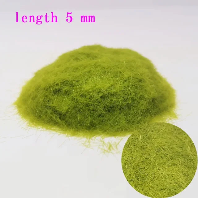 Bag of 30 g - 3 to 8mm - Static grass flocking foliage HO OO NZ 