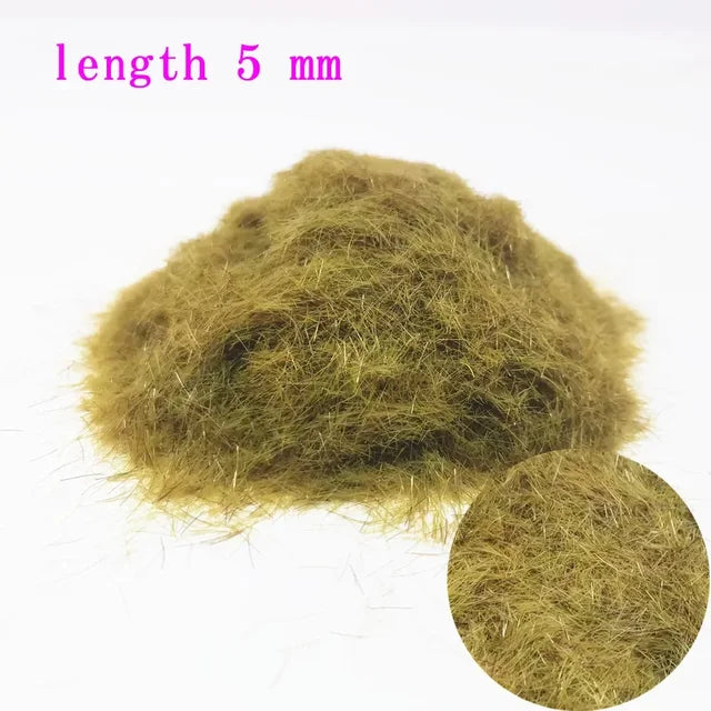 Bag of 30 g - 3 to 8mm - Static grass flocking foliage HO OO NZ 