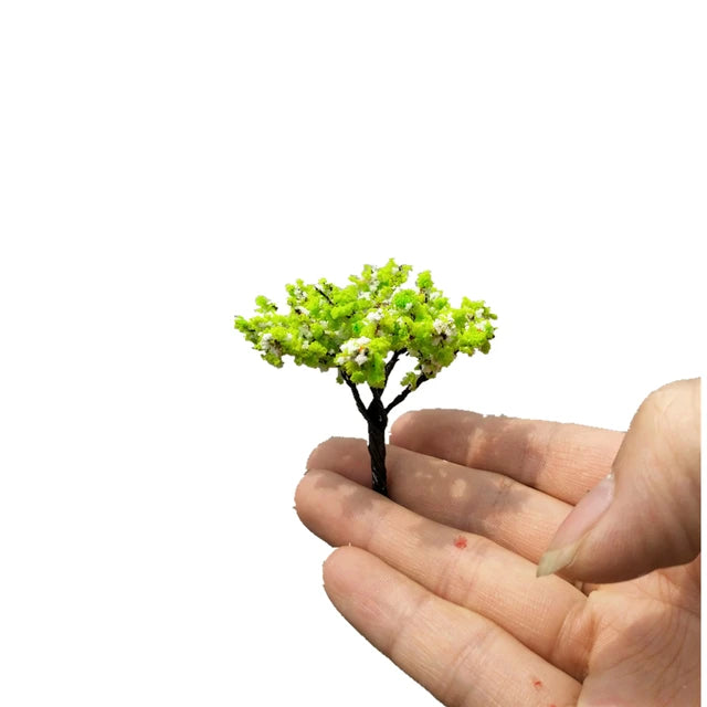 modèle de mini arbre, hauteur 6cm