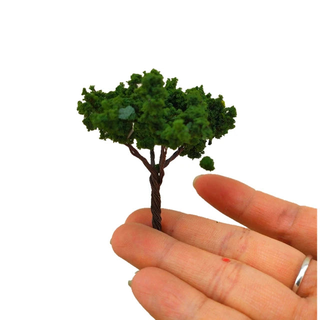 modèle de mini arbre, hauteur 6cm