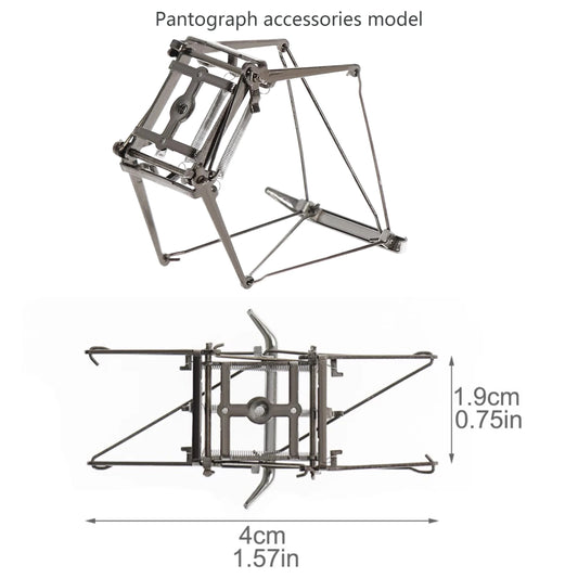 Pantograph accessories, H0 scale 
