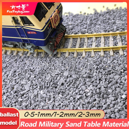 Ballast for model train, HO - N - OO scale 