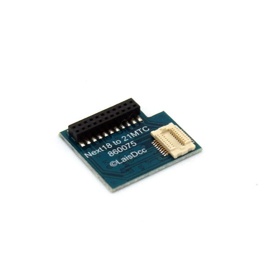 Next18 to 21MTC adapter card for some CAN iput Bub, DCC mobile decoders, 51998, 860075 