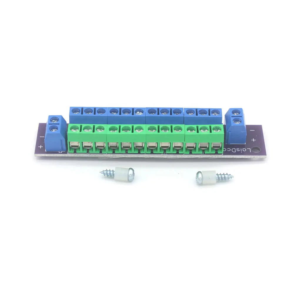 1 Unit 2 Input 2x13 Output Dual Layer Power Distribution Board for DC AC Voltage PCBHousefor Train Inventory 