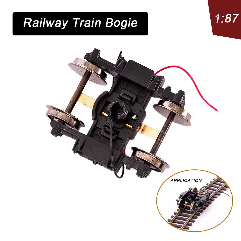 Châssis de train à assembler soi-même, échelle 1/87