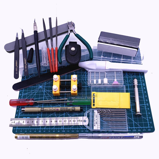 Kit d'outils de construction de modèles, meulage, coupe, polissage