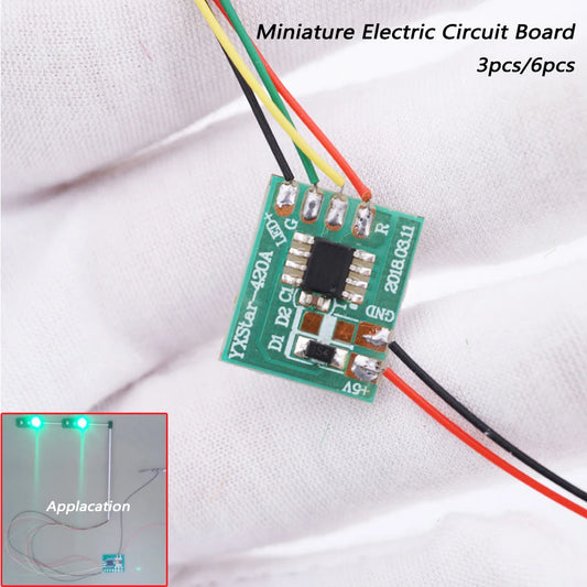 Electric circuit board inventory, signal light, allergic material for train 00-/N, railway lighting, scene layout, diorama kits 