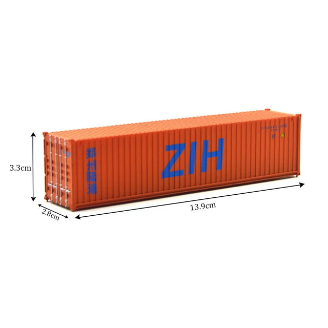 Train Container Ho Scale Inventory, 1:87 Scale, 40ft, Shipping Container, Sea Box, Railway, Marijuana Layout, Sand Tablescape for Diorama 