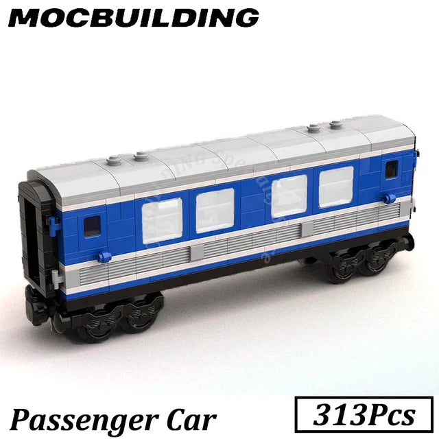 Passenger Car, MOC Brick Construction 