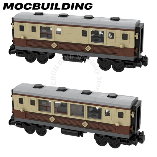 Passenger car, MOC Brick Construction 