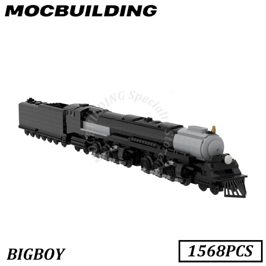 MOC Big Boy, brick train model 