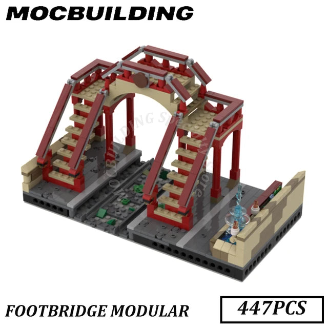 Footbridge, MOC construction 