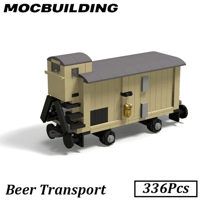 MOC Building Brick Train Models 