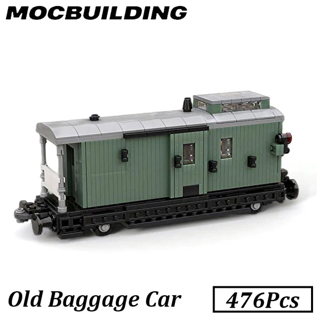 MOC Building Brick Train Models 