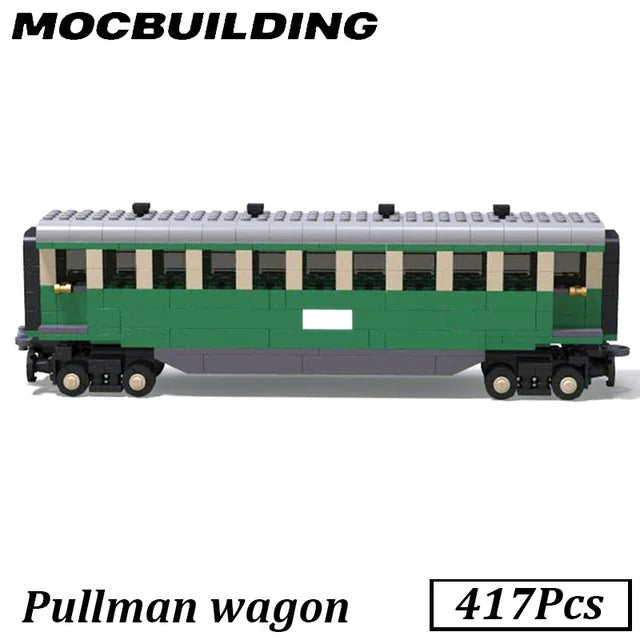 MOC Building Brick Train Models 