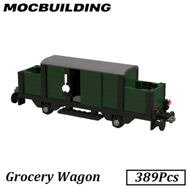 MOC Building Brick Train Models 