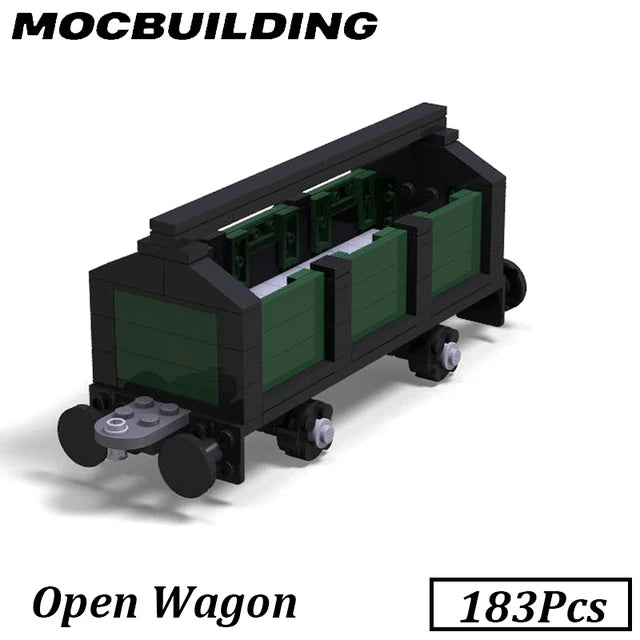 MOC Building Brick Train Models 