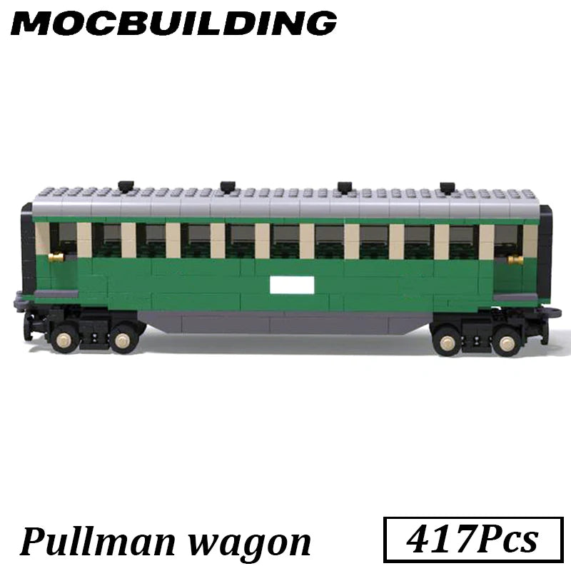 MOC Building Brick Train Models 