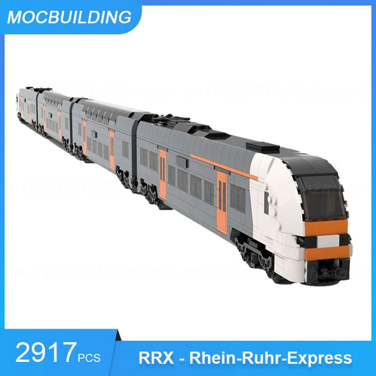 RRX-Rhein-Ruina-Express, MOC type assembled bricks 