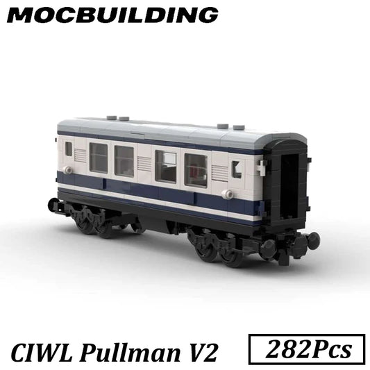 Modèle de train de voiture, construction MOC