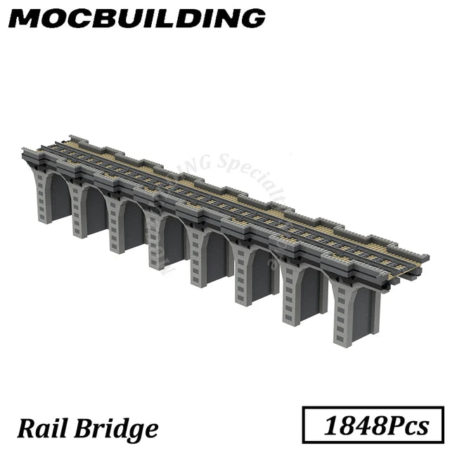 Eisenbahnbrücke, MOC-Baugebäude 