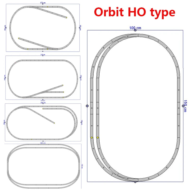 Extension rails PIKO 1/87