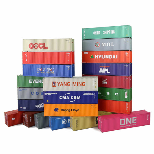 Containers scale 1:87, 40 feet, container 