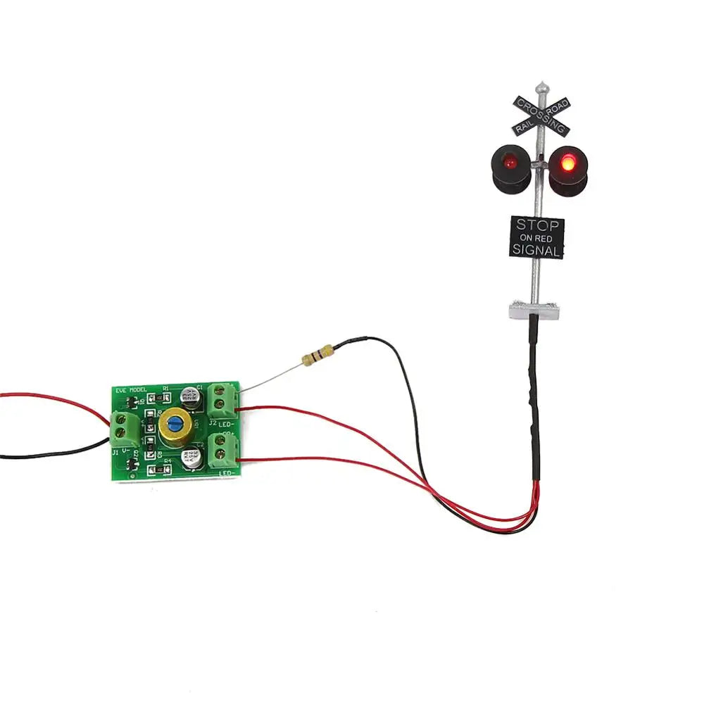 Evemodel Kompaktplatine für Blinker, Signallampen, PCB006, 1 Stk., 2 Stk 