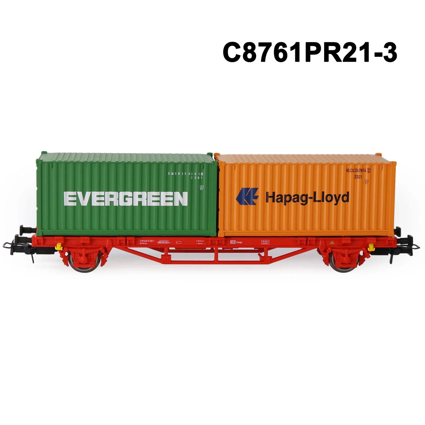 Container-Flachwagen, Maßstab 1:87, 20 Fuß, 40 Fuß 